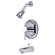 Elements of Design Concord Single Handle Pressure Balanced Tub and Shower Faucet
