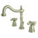 Elements of Design Heritage Two Handle Widespread Kitchen Faucet with Metal Cross Handles