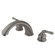 Elements of Design Magellan Double Handle Deck Mount Roman Tub Faucet Trim Magellan Lever Handle