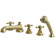 Elements of Design Metropolitan Roman Tub Faucet and Diverter Hand Shower
