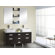 Virtu Maybell Double 55.1" Bathroom Vanity Set in Espresso