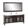 Virtu Ava 71" Double Bathroom Vanity Set