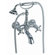 Fima by Nameeks Elizabeth Wall Mount Thermostatic Tub Faucet with Hand Shower