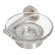 Geesa by Nameeks Nemox Wall Mounted Soap Holder in Stainless Steel