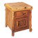 Fireside Lodge Traditional Cedar Log 1 Drawer Nightstand