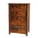 Fireside Lodge Reclaimed Barnwood 5 Drawer Chest