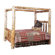 Fireside Lodge Traditional Cedar Log Four Poster Bedroom Collection