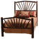 Fireside Lodge Hickory Slat Bed
