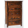 Fireside Lodge Reclaimed Barnwood 5 Drawer Chest