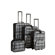 Rockland 4 Piece Luggage Set