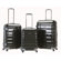Rockland Atlantis 3 Piece Polycarbonate/ABS Luggage Set