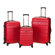 Rockland Melbourne 3 Piece ABS Luggage Set