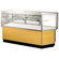 Sturdy Store Displays Streamline 38" x 68" Half Vision Corner Combination Showcase with Mirror Back