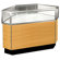 Sturdy Store Displays Streamline 38" x 42" Jewelry Vision Outside Corner Showcase with Mirror Back