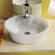 Scarabeo by Nameeks Sax Above Counter Single Hole Bathroom Sink in White