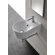 Scarabeo by Nameeks Bijoux U-Shaped Wall Mount Bathroom Sink in White
