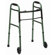 Mabis Healthcare, Inc. Button Release Aluminum Folding Walker with Non-Swivel Wheels