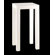 Vondom Jut Bar Table