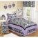 Sweet Jojo Designs Purple Funky Zebra 3 Piece Full / Queen Bedding Set