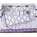 Sweet Jojo Designs Purple, Black and White Princess 9 Piece Crib Bedding Set