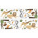 Sweet Jojo Designs Jungle Adventure Collection Wall Decal Stickers 