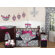 Sweet Jojo Designs Isabella Hot Pink, Black and White Collection 9pc Crib Bedding Set 