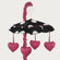 Sweet Jojo Designs Hot Dot Collection Musical Mobile 