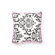 Sweet Jojo Designs Isabella Hot Pink, Black and White Collection Decorative Pillow 