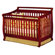 AFG Furniture Athena Amy Convertible Crib with Toddler Rail in Cherry