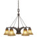 Golden Lighting Accurian 5 Light Nook Chandelier
