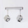 Zaneen Lighting Dau Spot Two Light Flush Mount