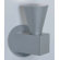 Zaneen Lighting Circe One Light Wall Sconce in Metallic Gray