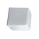 Zaneen Lighting Kubik Wall Sconce in Metallic Gray