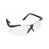 Aearo Technologies 2000 Black Clear Out Frame Safety Glasses With Clear Lens And Adjustable Temple
