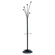 Alba, Inc Festival Coat Tree, Five Knobs, Black