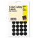 Avery Consumer Products Self-Adhesive Removable Labels, 3/4in dia, Black, 1008/Pack                                                                  
