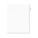 Avery Consumer Products Avery-Style Legal Side Tab Divider, Title: 3, Letter, White, 25 per Pack                                                     