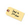 Avery Consumer Products Unstrung Shipping Tag with Reinforced Eyelet, 2-3/4 x 1-3/8, Manila, 1000/Pack                                               