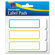 Avery Consumer Products Removable Label Pads, 1 x 3, Assorted, 120/Pack