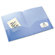 Avery Consumer Products Polypropylene Pocket Portfolio, Translucent Blue, 24-Pack