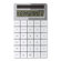 Canon 12-Digit Calculator, Solar PoWhiter, 3-7/8"x6-1/8"x1/2", White