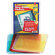 Cardinal Brands, Inc Ring Binder Poly Pockets, 8-1/2 x 11, Assorted Colors, Five per Pack                                                         