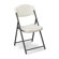 Iceberg Enterprises Economy Folding Chair in Platinum (Pack of 4)