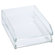 Kantek Double Letter Tray, Two-Tier, Acrylic, Clear