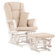 Storkcraft Custom Tuscany Glider and Ottoman