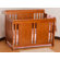 Storkcraft Verona Fixed Side Convertible Crib in Oak