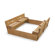 Badger Basket Cedar Sandbox with Two Bench Seats