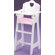 Badger Basket White Doll High Chair