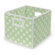 Badger Basket Folding Storage Cube in Polka Dot