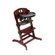 Badger Basket Evolve Wood High Chair with Cushion and Tray